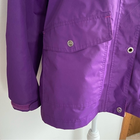 Womens Waterproof Hooded Olivia Jacket Size US 10Target Dry  UK 14 EU 42 Purple - Picture 5 of 16